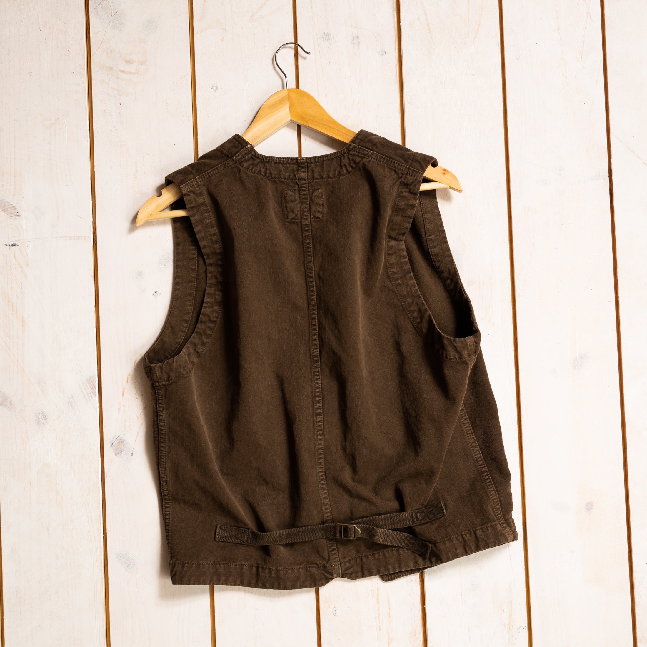 CHESAPEAKE'S - Vest -"St. Michal"Moleskin - Brown