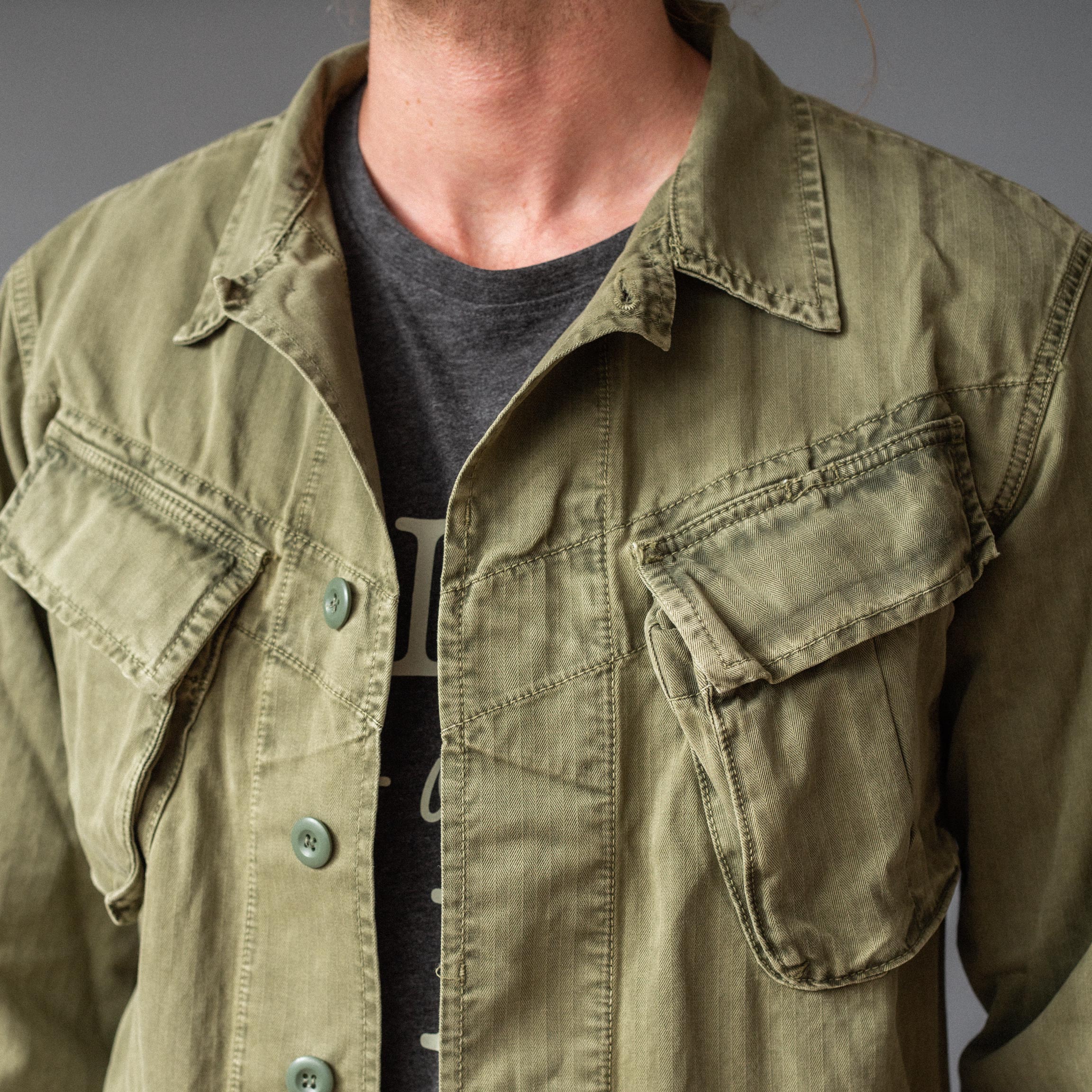 CHESAPEAKE'S - Vintage Jungle Intrepid Jacket - Green