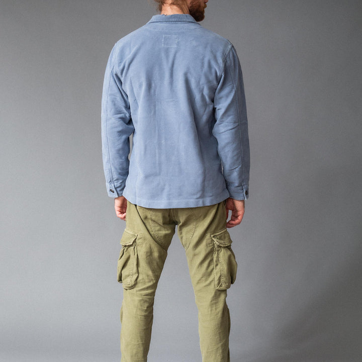 CHESAPEAKE'S - Vintage værksteds-jakke/overshirt - "St. Malo" - Lys blå