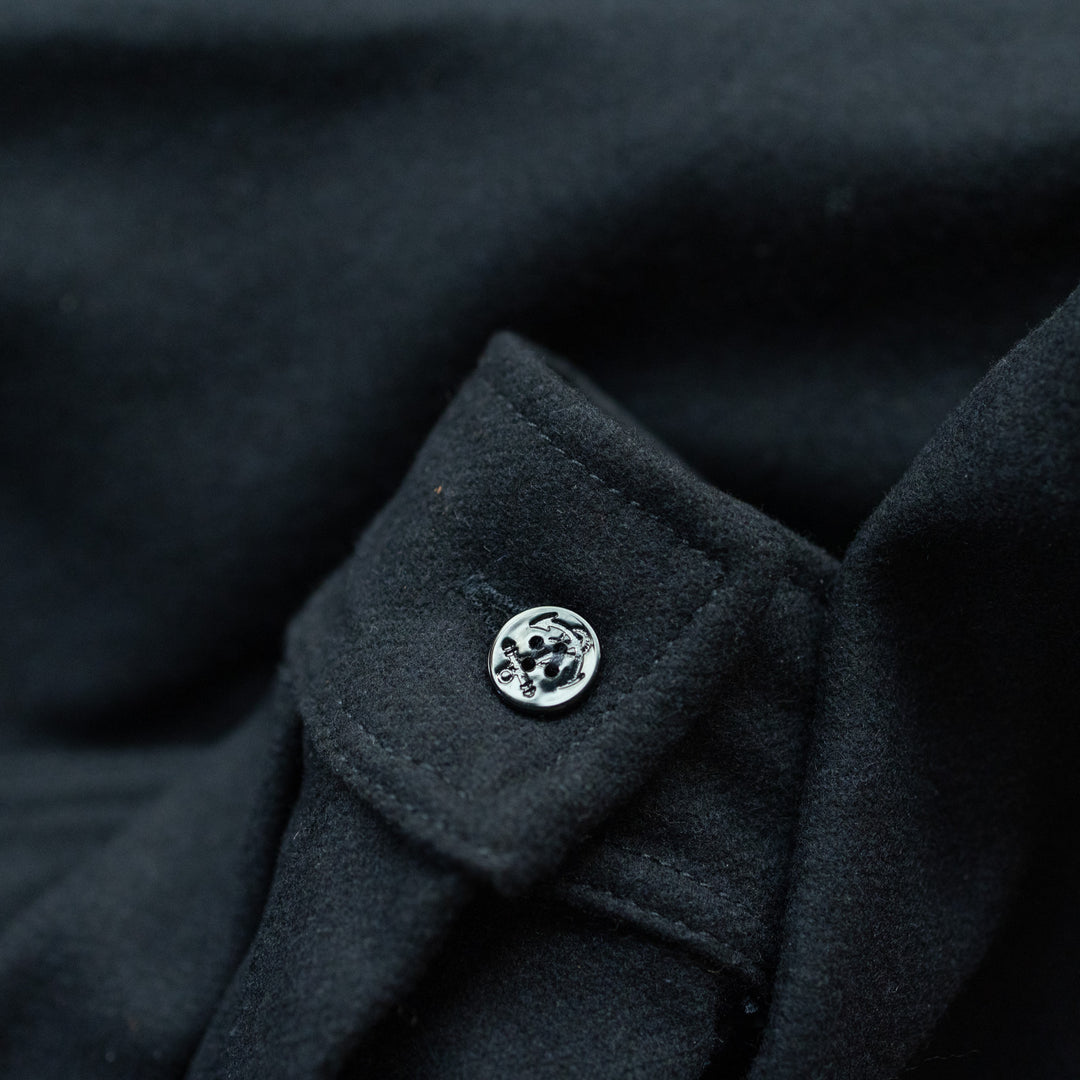 CHESAPEAKE'S - Shirt - Navy Heavy Weight - Italian Wool