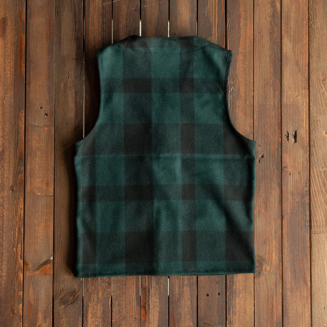 CHESAPEAKE'S - Outdoor Wool Vest"Oregon"- Green