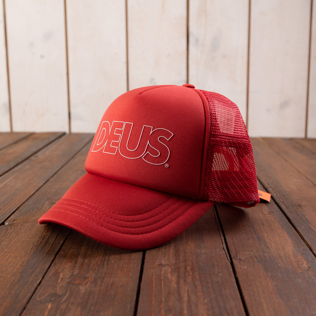 DEUS EX MACHINA - Cap - LOGO - RED