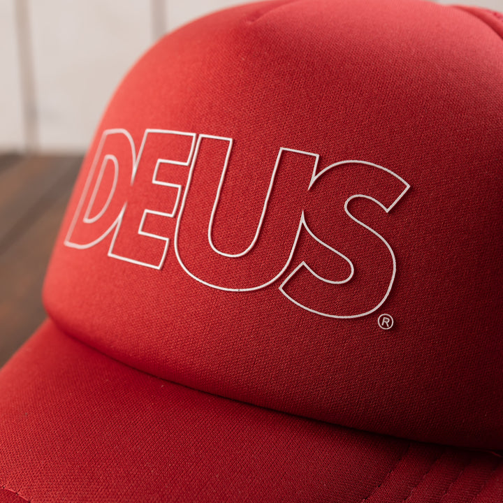 DEUS EX MACHINA - Cap - LOGO - RED