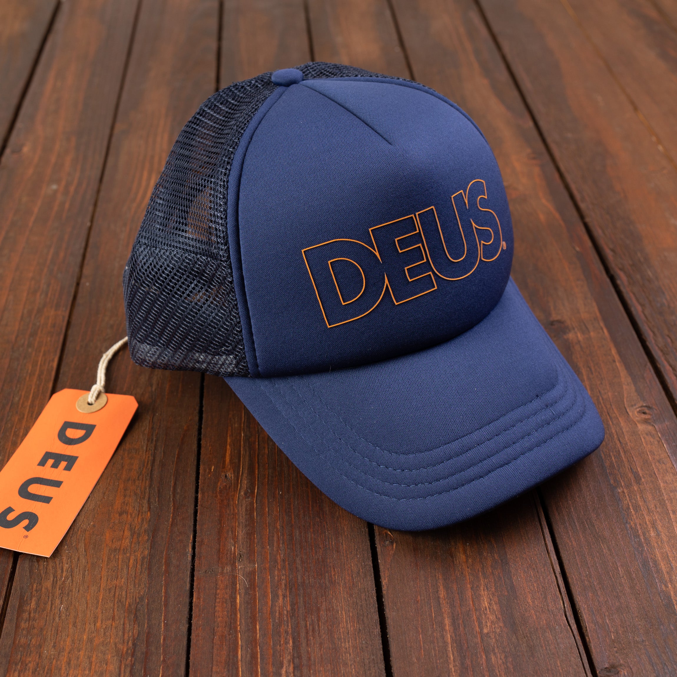 DEUS EX MACHINA - Cap - LOGO - BLUE