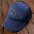 DEUS EX MACHINA - Cap - LOGO - BLÅ