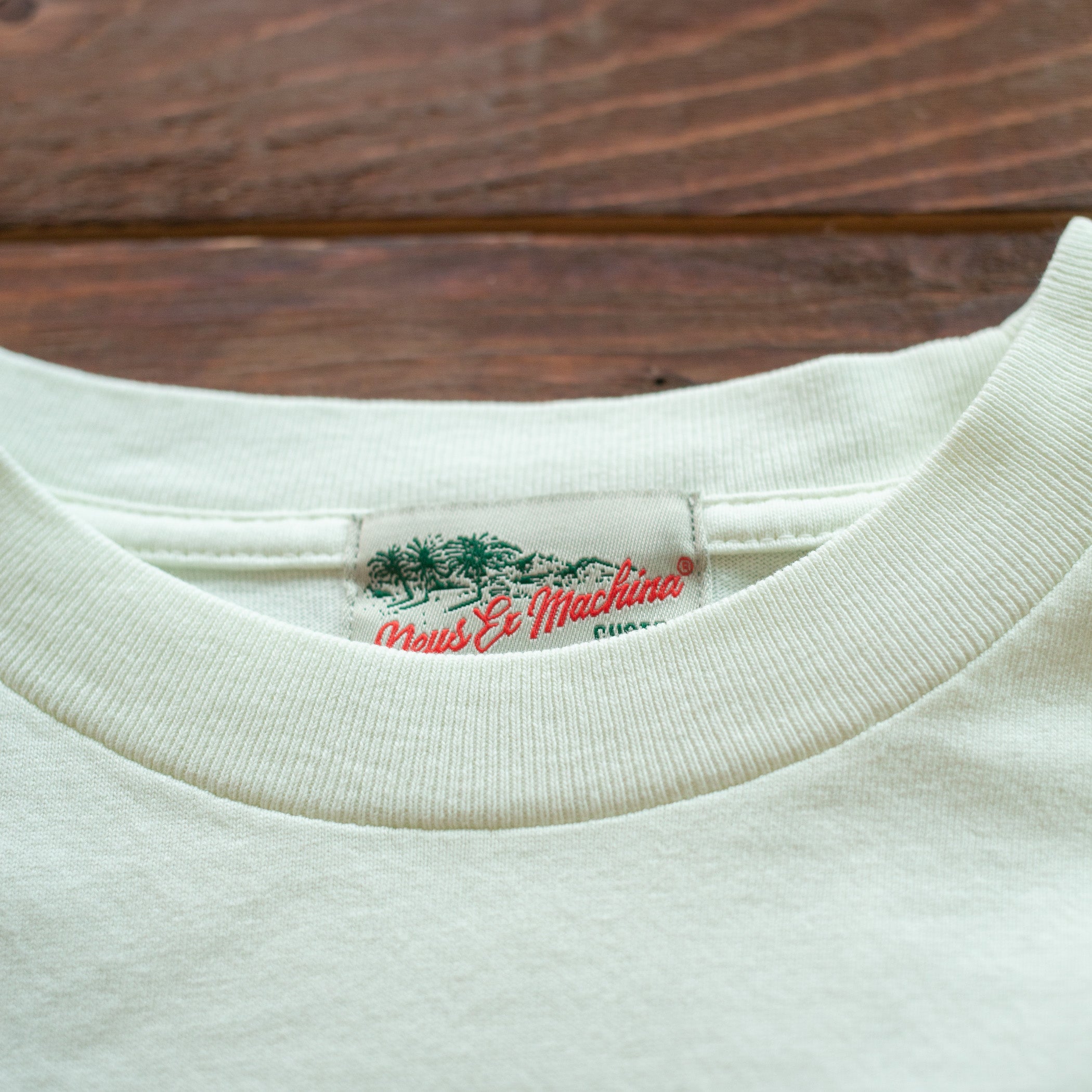 Deus Ex Machina - WIZ BANG TEE - VINTAGE WHITE