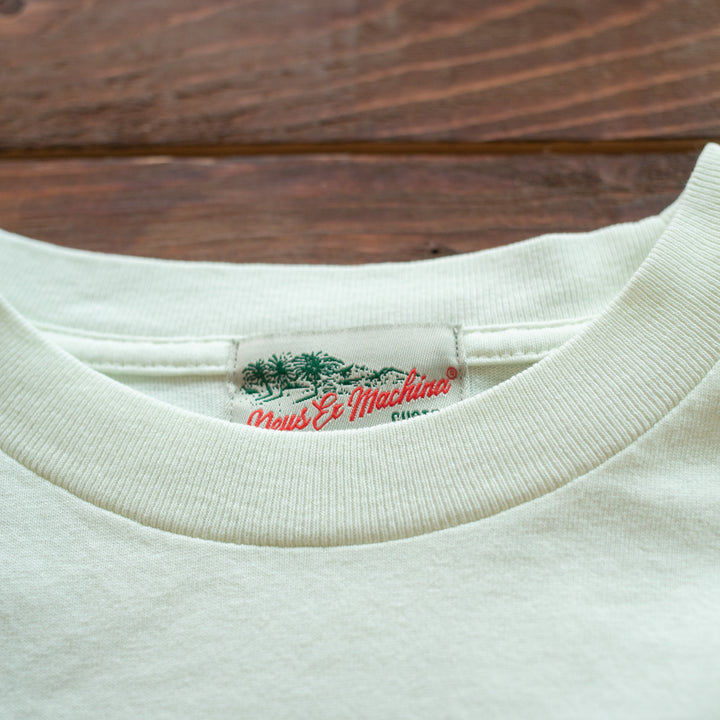 Deus Ex Machina - WIZ BANG TEE - VINTAGE WHITE