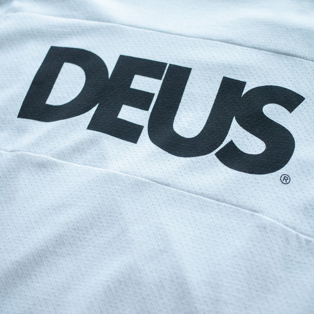 DEUS EX MACHINA - MOTO JERSEY (COTTON) WHITE