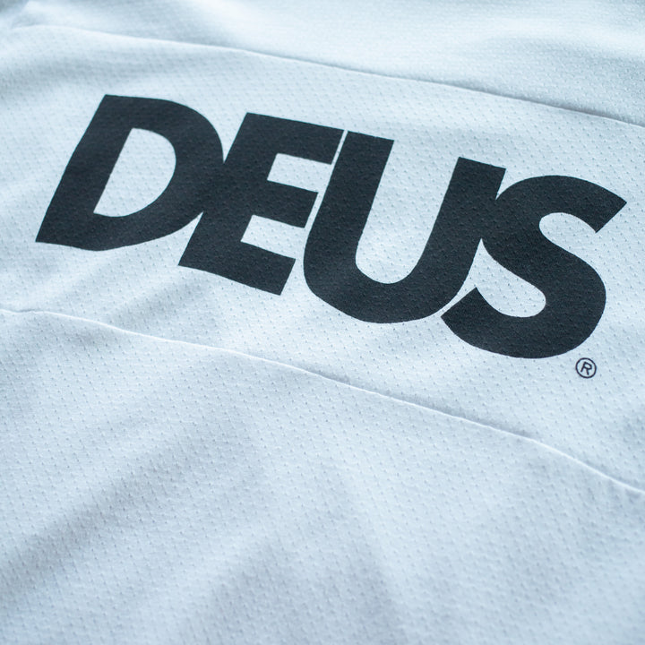 DEUS EX MACHINA - MOTO JERSEY (COTTON) WHITE