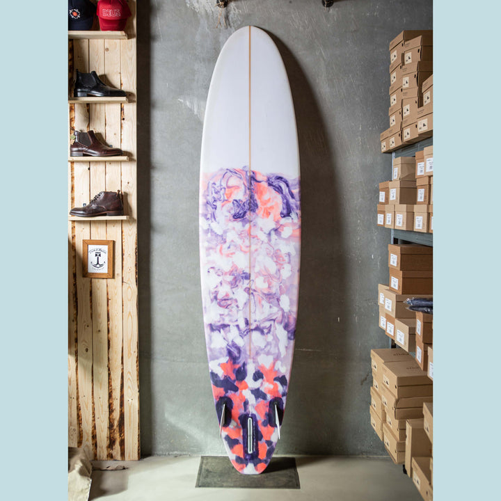 Dirk Board - Longboard neon/white - 9.2 x 24