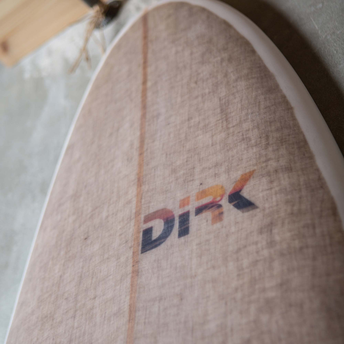 Dirk Board - Longboard neon/hvid - 9,2 x 24