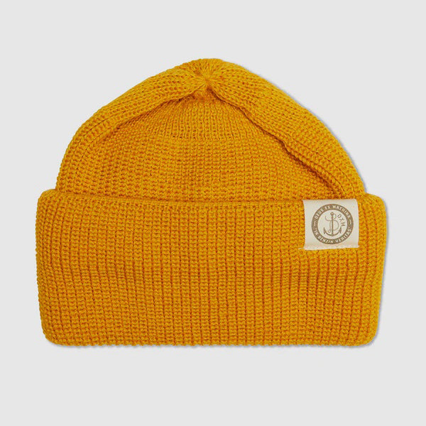 Deus EX MACHINA - WOOL DECK BEANIE  - GUL
