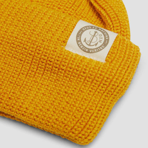 Deus EX MACHINA - WOOL DECK BEANIE - YELLOW