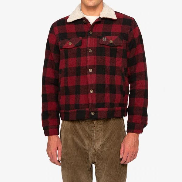 DEUS EX MACHINA - Mikey Plaid Trucker - Red