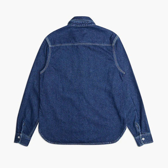 DEUS, Boston Denim Shirt, Blue Indigo