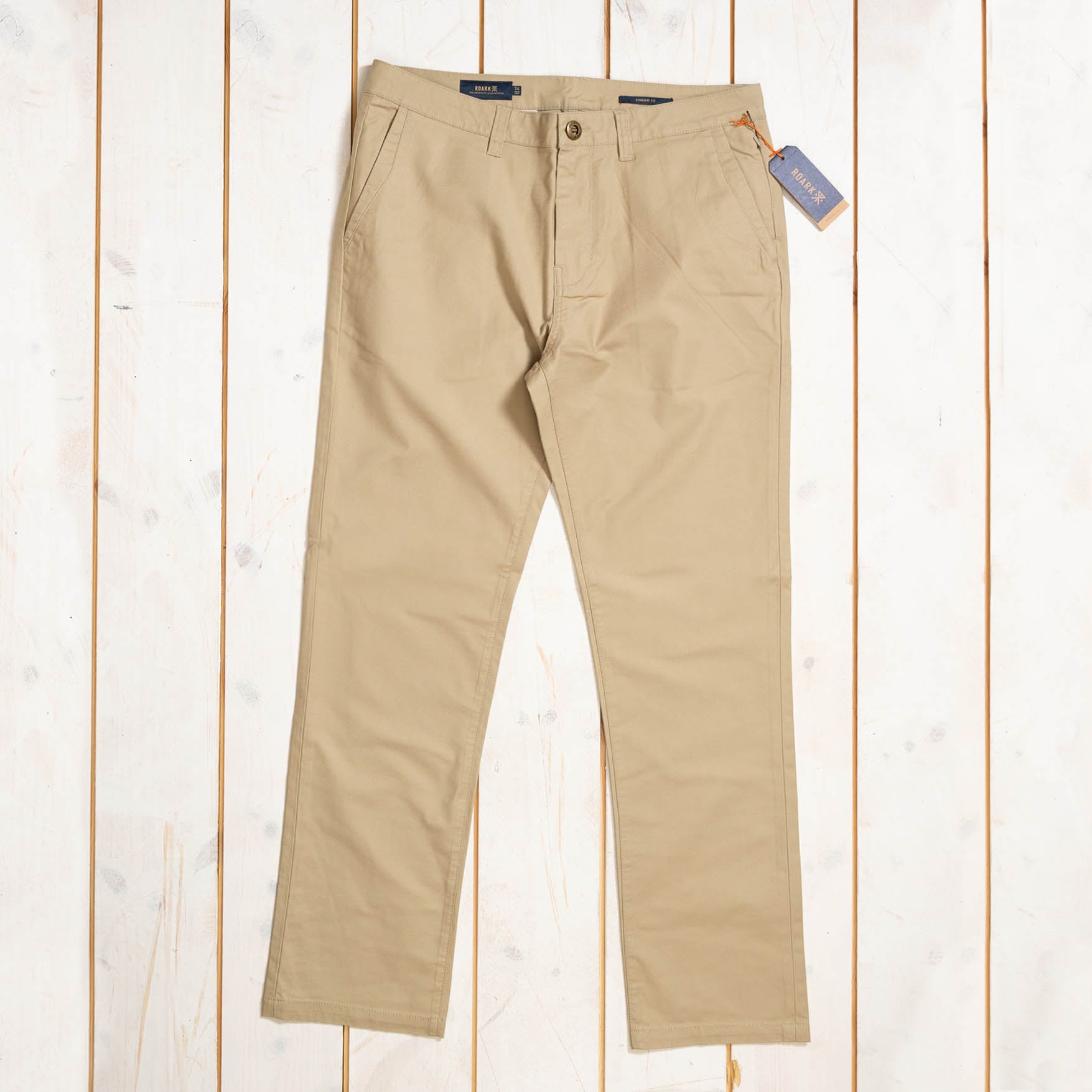 ROARK - PORTER PANT 3.0"light KHAKI"- CHINO