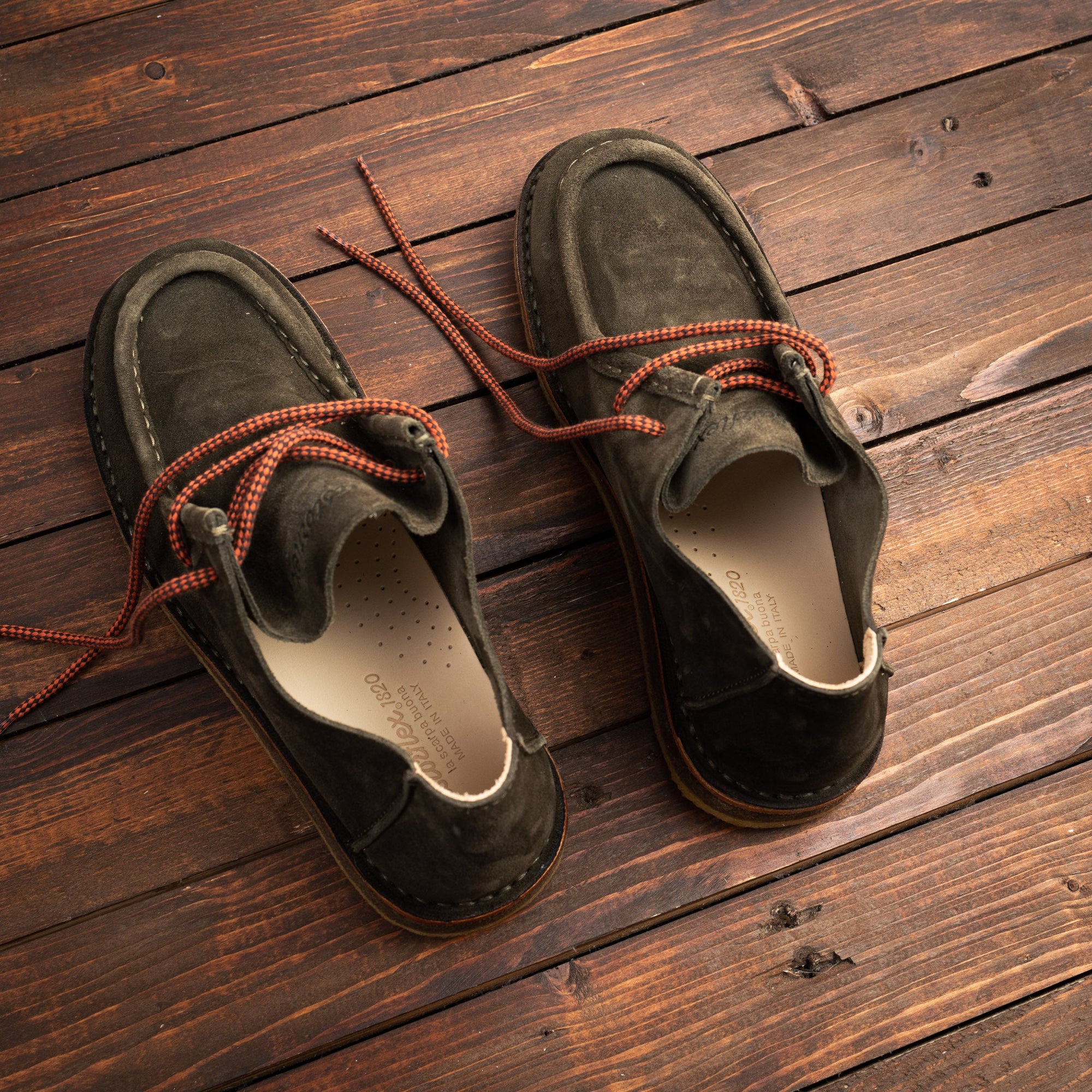ASTORFLEX - Beenflex chukka/moccasin - Dark green