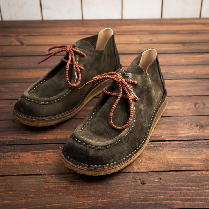 ASTORFLEX - Beenflex chukka/moccasin - Mørkegrøn