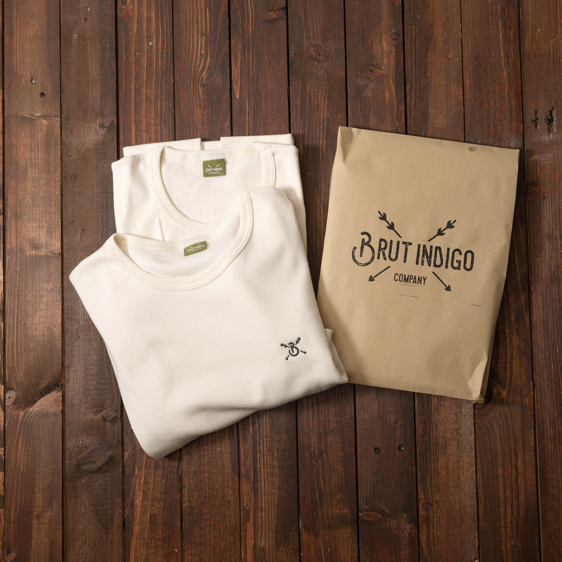 Brut Indigo - Basic Long Sleeve - 2PACK