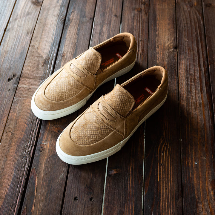 GLOBE - Loafers - Caramel ruskind