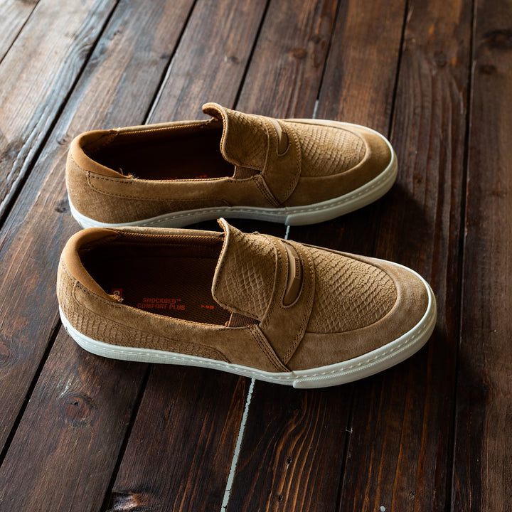 GLOBE - Loafers - Caramel ruskind