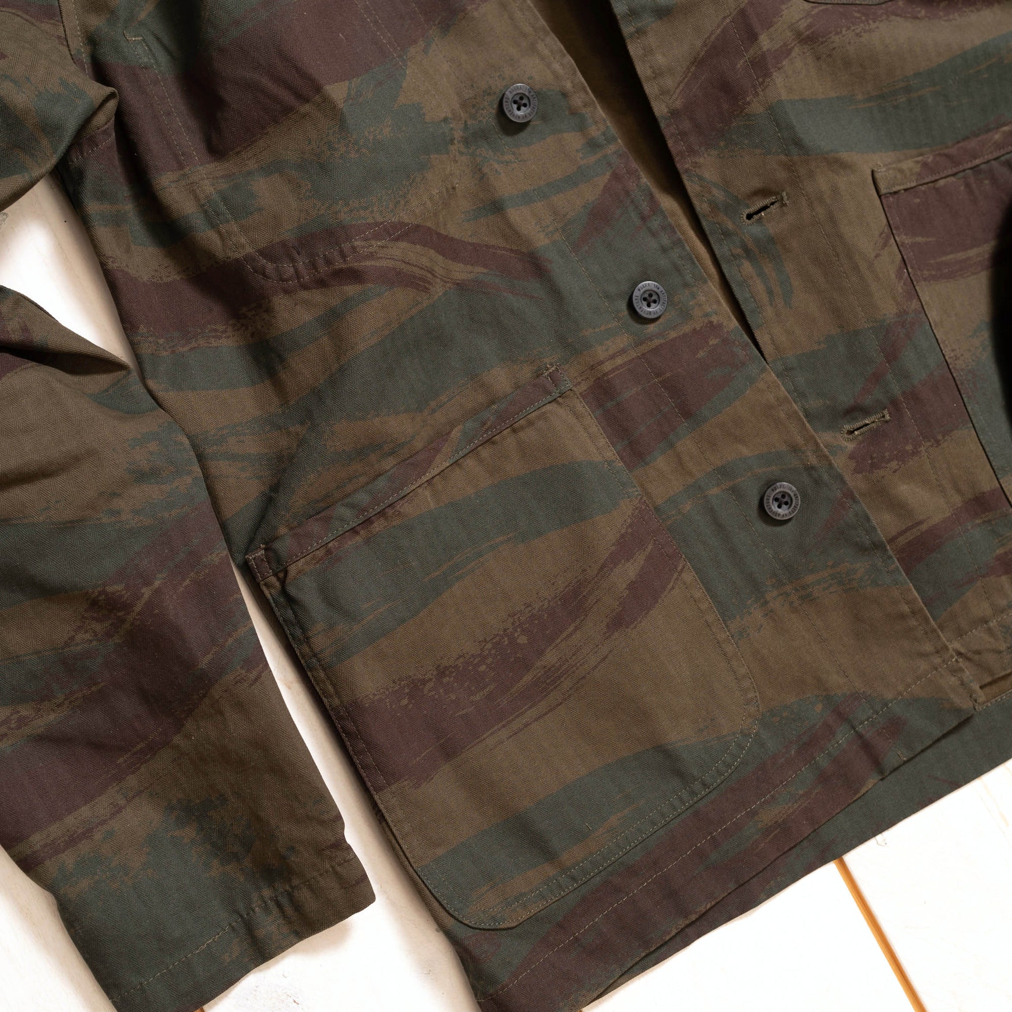 ROARK - ATLAS JACKET Waxed cotton - Camo