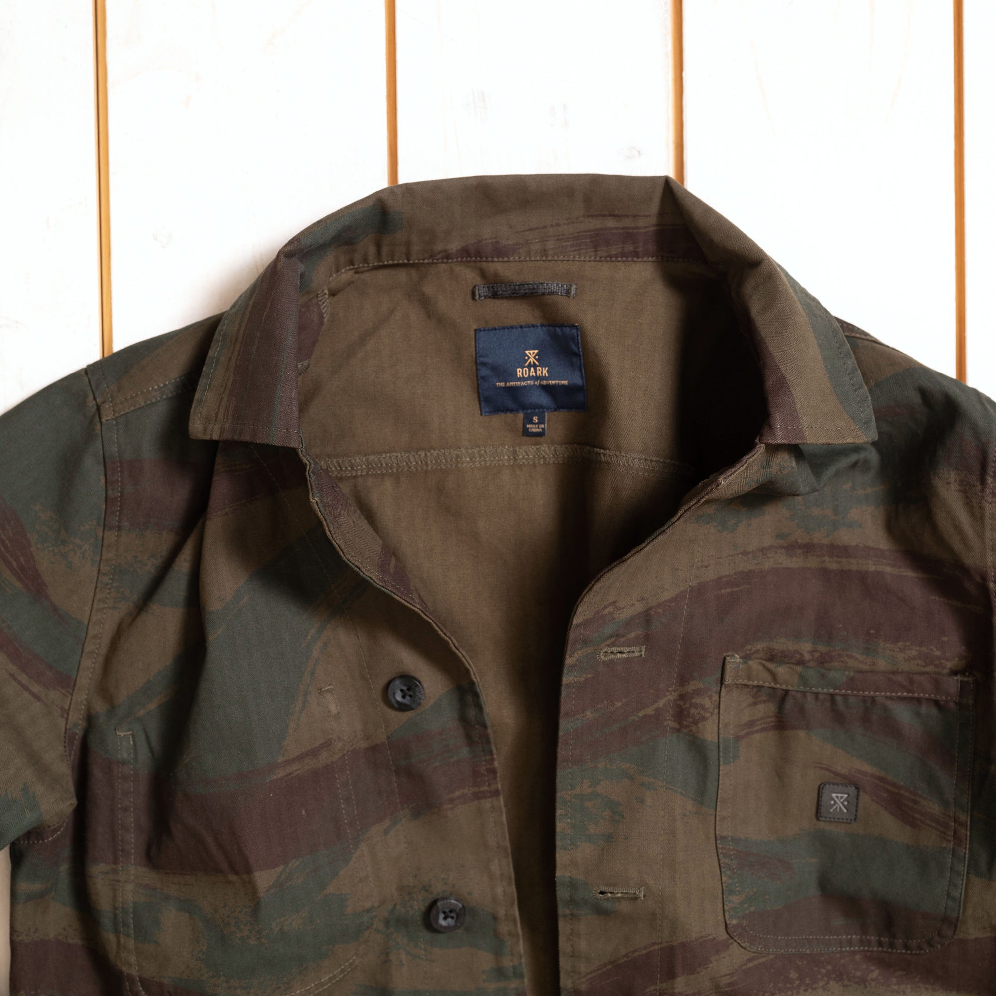 ROARK - ATLAS JACKET Waxed cotton - Camo