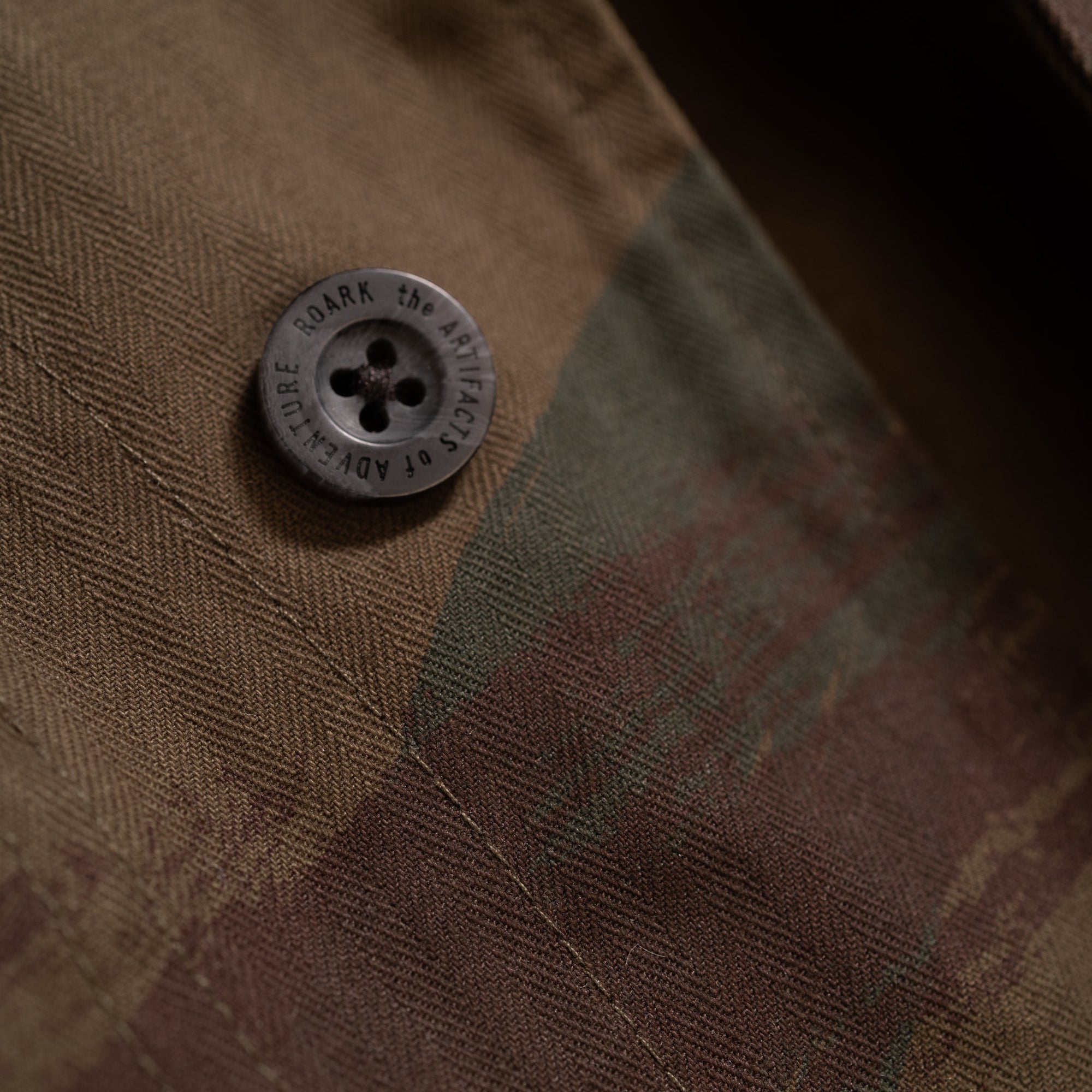 ROARK - ATLAS JACKET Waxed cotton - Camo