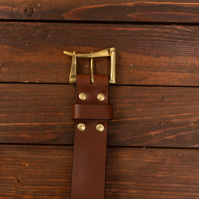 Brut Indigo - Leather belt/belt
