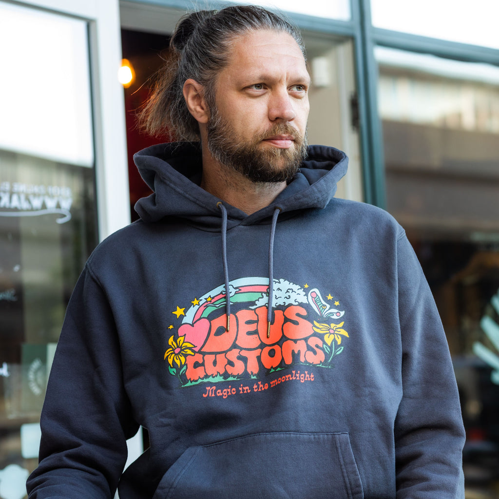 DEUS EX MACHINA - Sequence Hoodie (LTD) - Shadow"Black"
