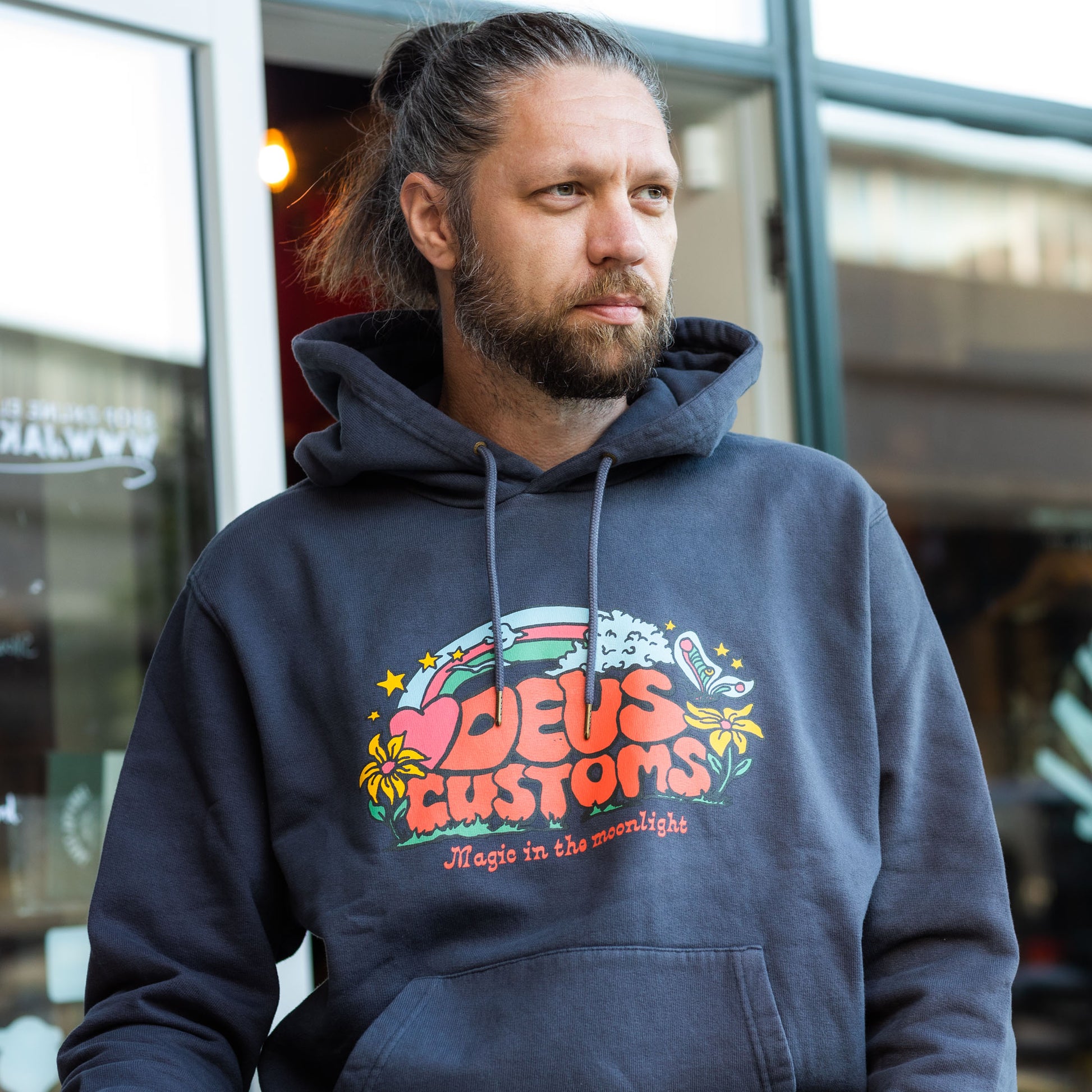 DEUS EX MACHINA - Sequence Hoodie (LTD) - Shadow"Black"