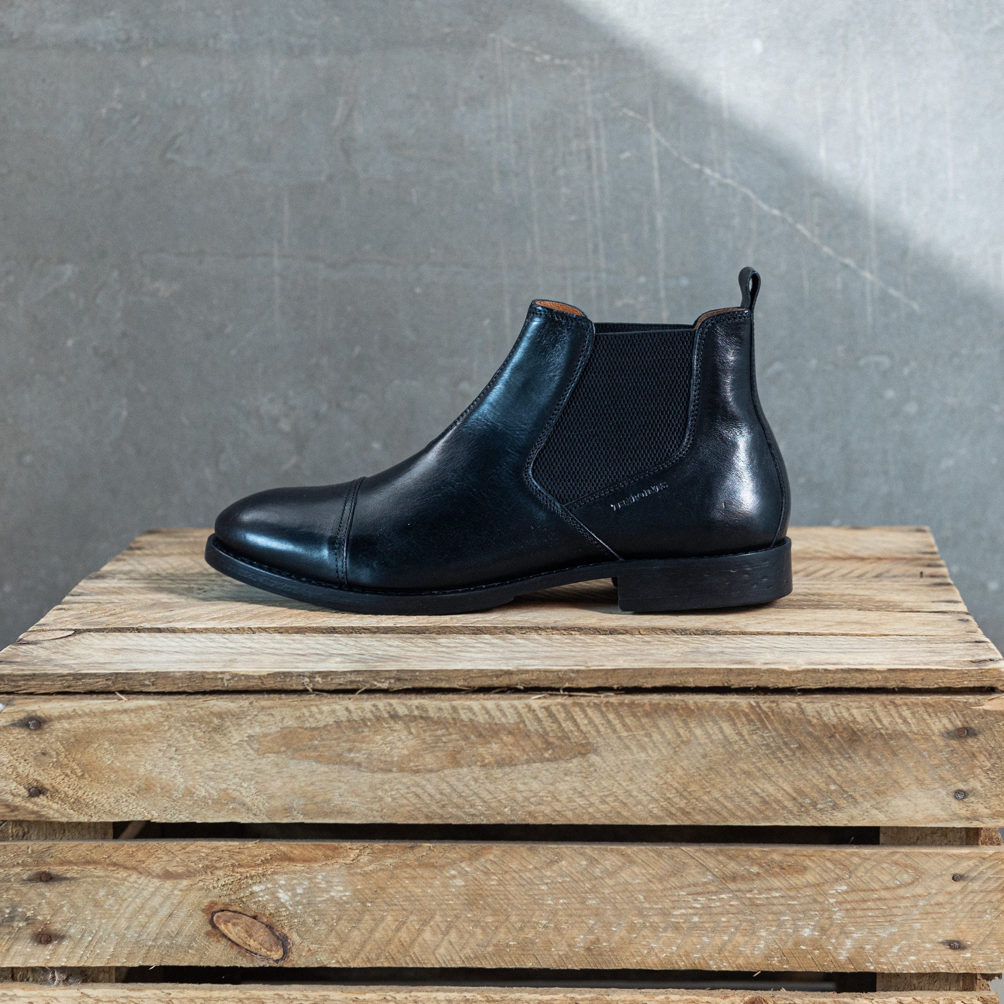 TEN POINTS - Chelsea boots - New Mercury - Sort læder