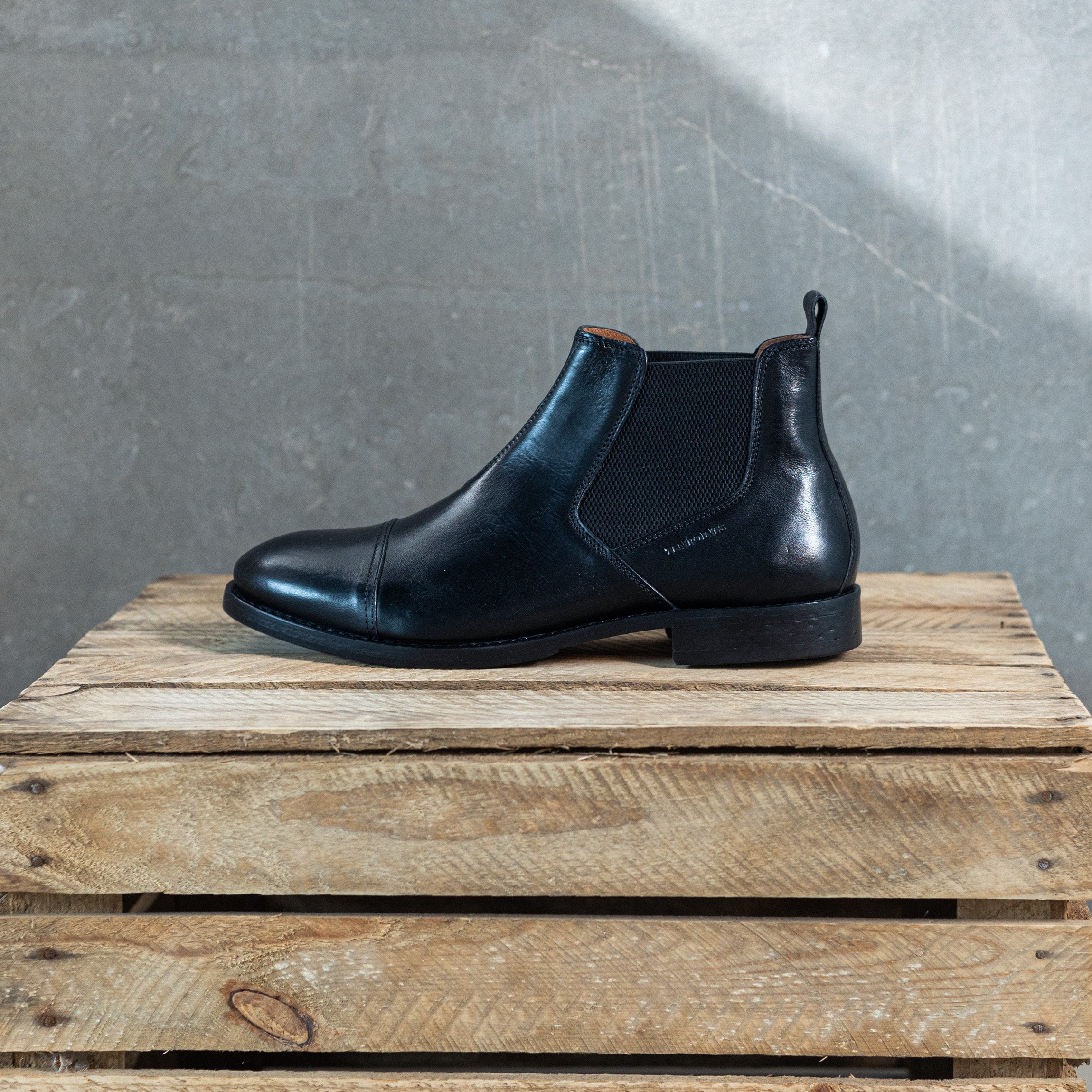 TEN POINTS - Chelsea boots - New Mercury - Sort læder