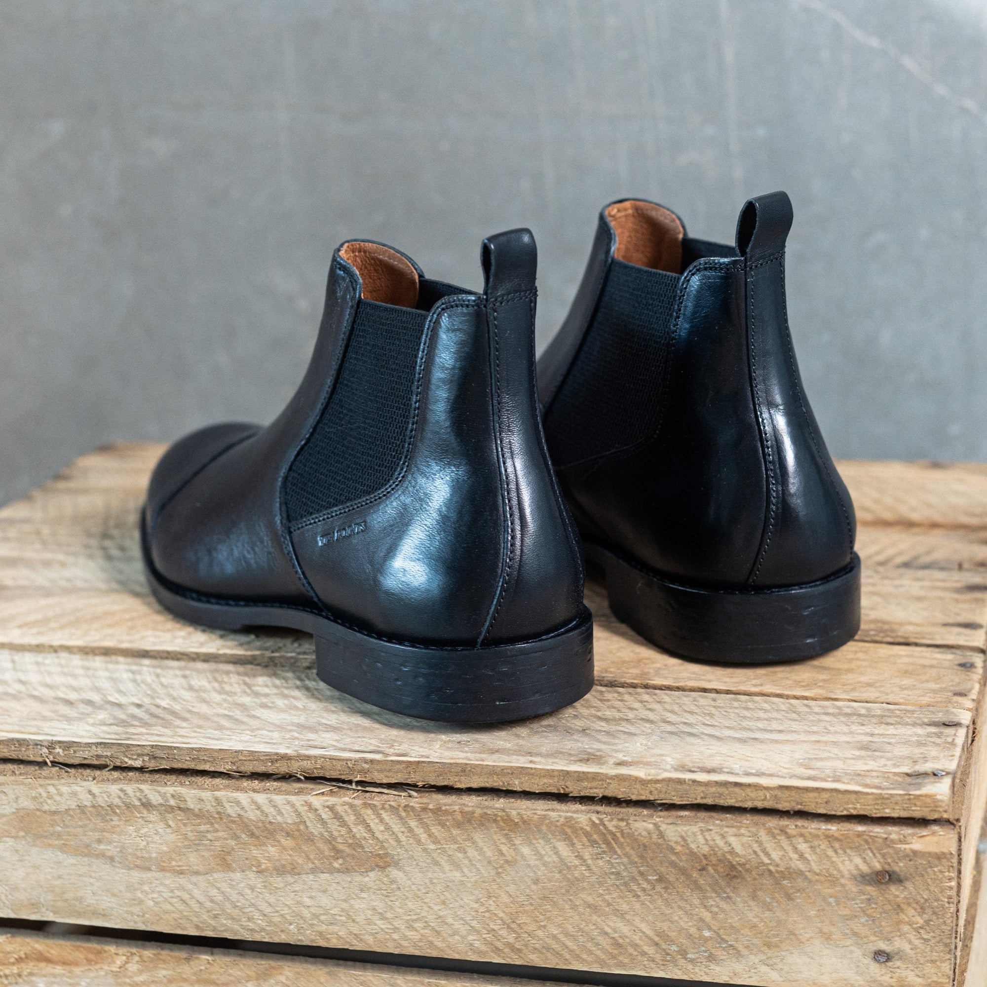 TEN POINTS - Chelsea boots - New Mercury - Sort læder