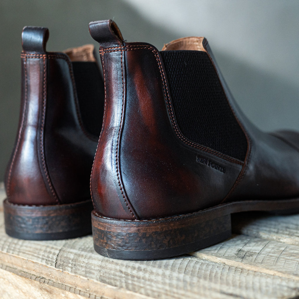 TEN POINTS - Chelsea boots - New Mercury - Dark Brown leather