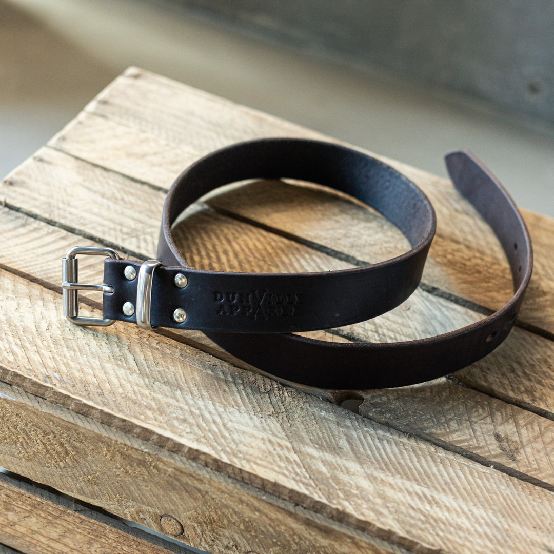 Dunville - Belt - Dark brown