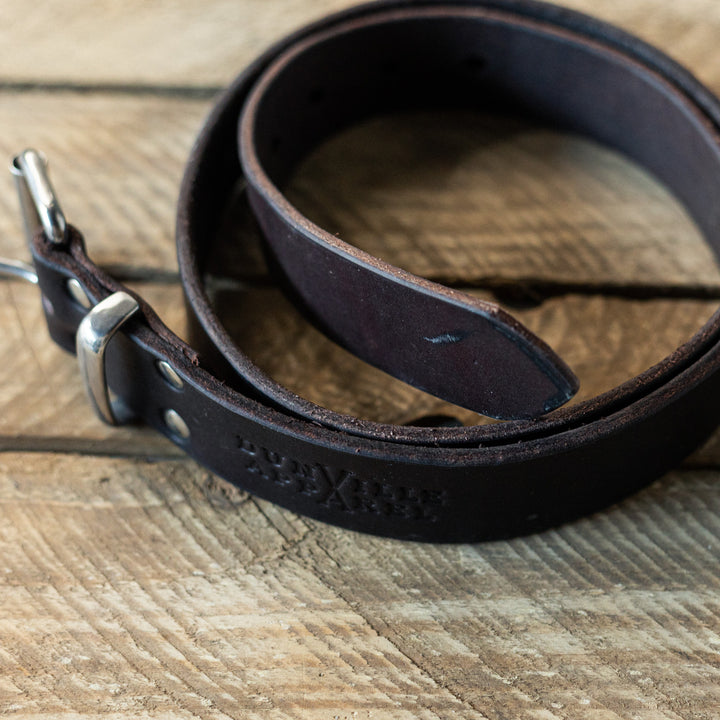 Dunville - Belt - Dark brown