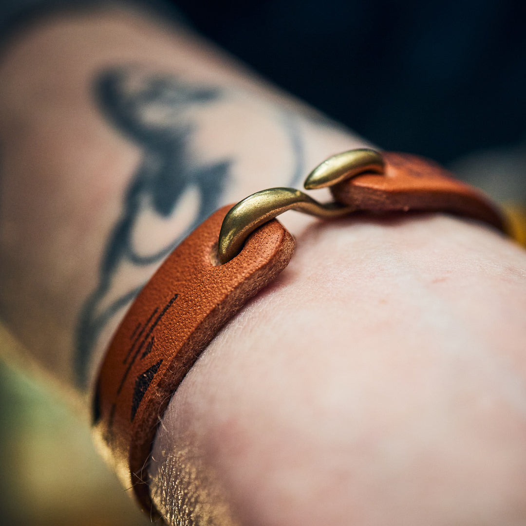 Bexar Goods - Bracelets - Leather & Brass