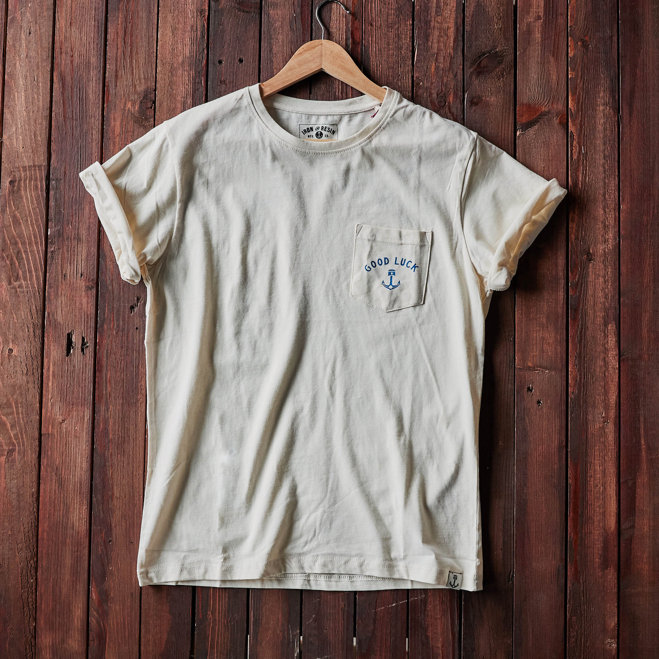 Iron & Resin - Good Luck - Pocket tee
