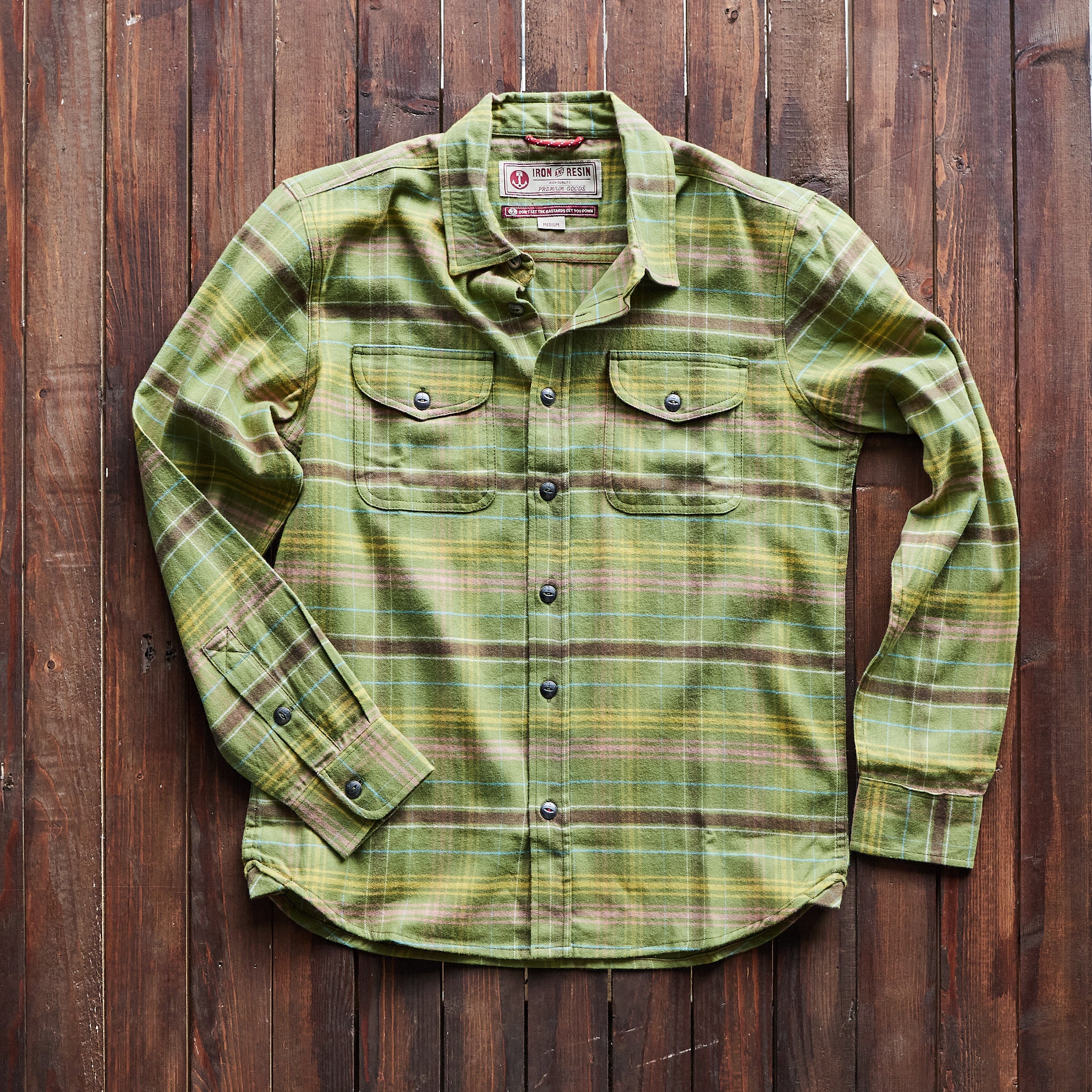 Iron & Resin - The Big Sur Shirt - Green