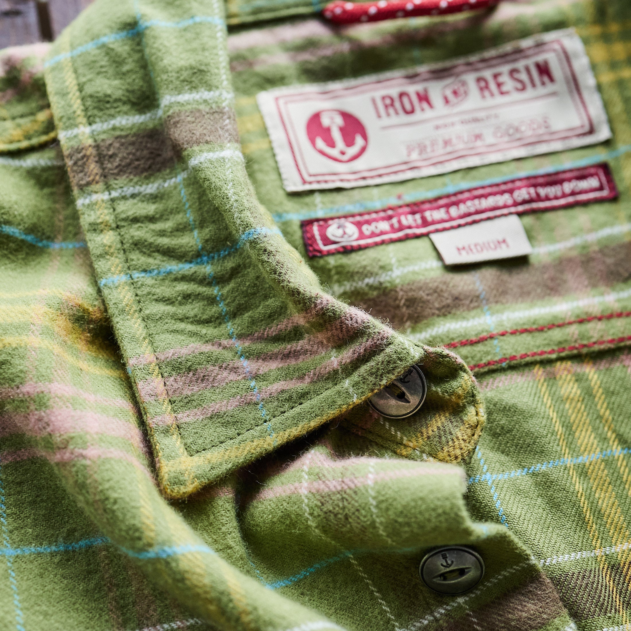 Iron & Resin - The Big Sur Shirt - Green