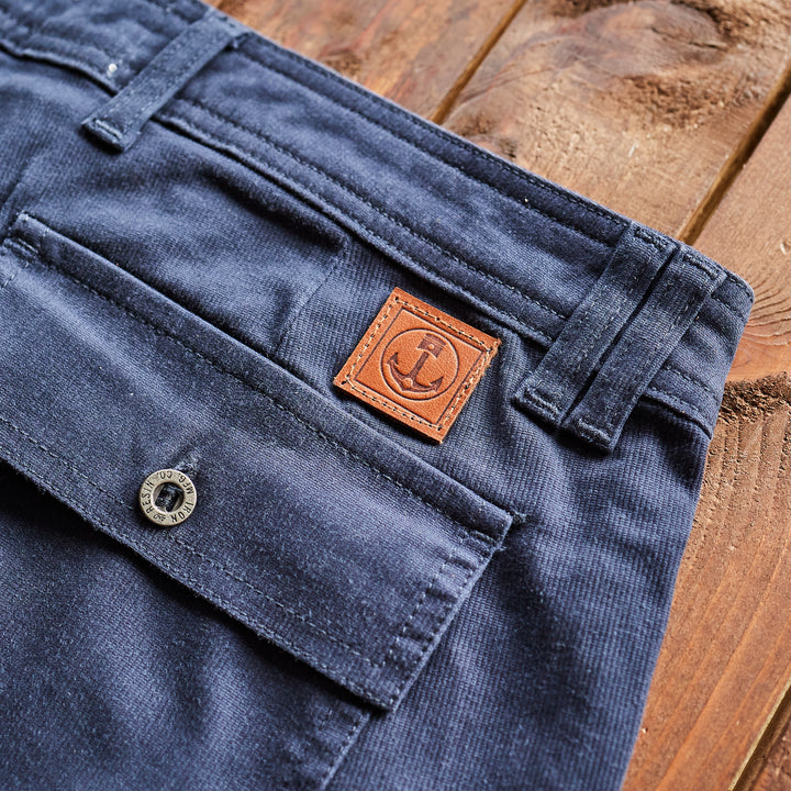 Iron & Resin - Brigade Bedford Cord Pant - navy/army