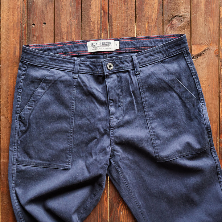 Iron & Resin - Brigade Bedford Cord Pant - navy/army