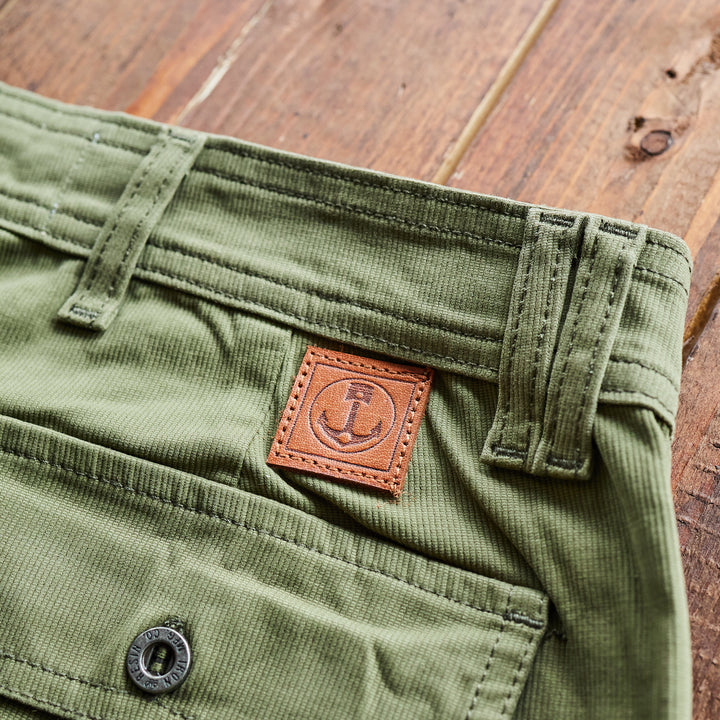 Iron & Resin - Brigade Bedford Cord Pant - navy/army