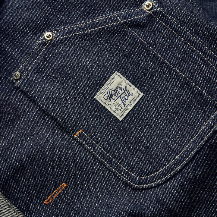 Hen's Teeth Italy - WORK JACKET SELVEDGE DENIM