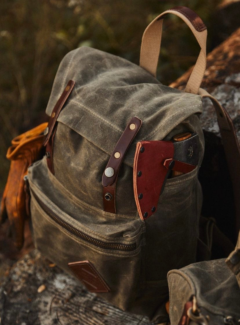 BRADLEY MOUNTAIN - Muir Pack - Rygsæk - Grøn - "Field tan"