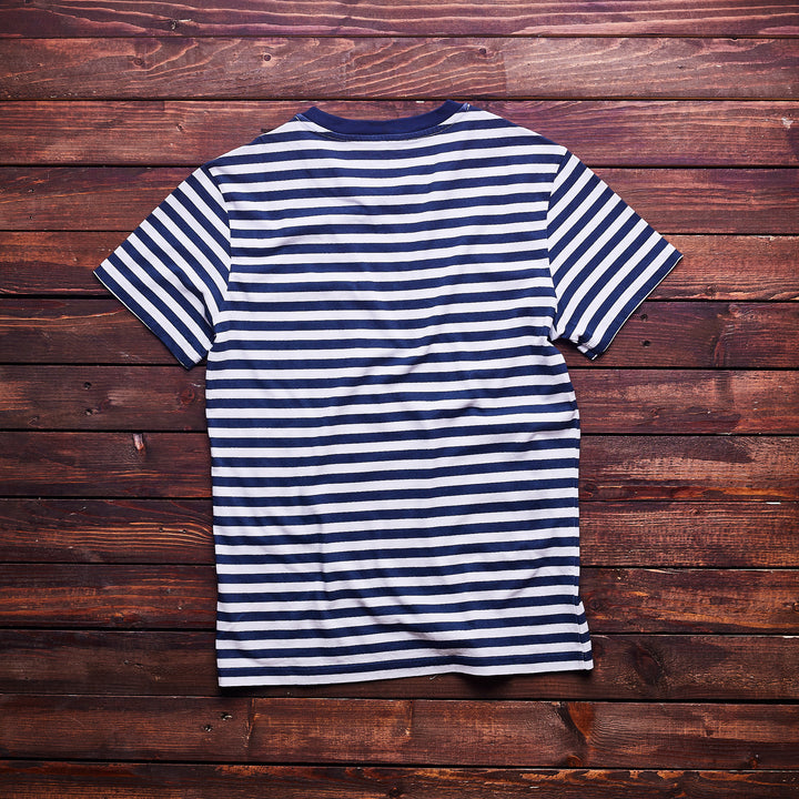 Chesapeake's - Lighthouse Tee - navy/hvid