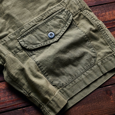 CHESAPEAKE'S - Harbour Shorts - Army - Grøn