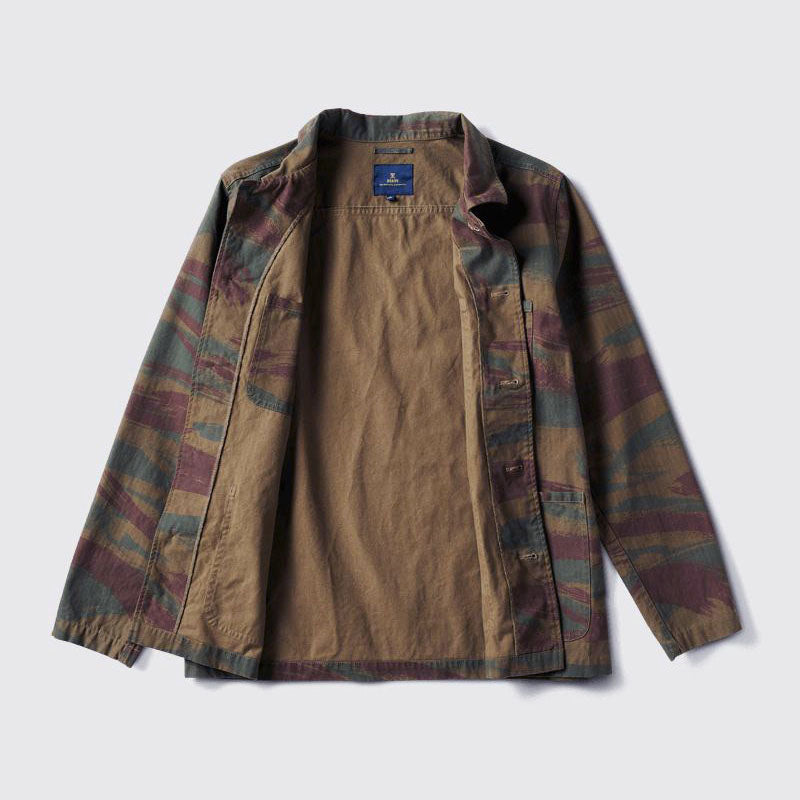 ROARK - ATLAS JACKET Waxed cotton - Camo