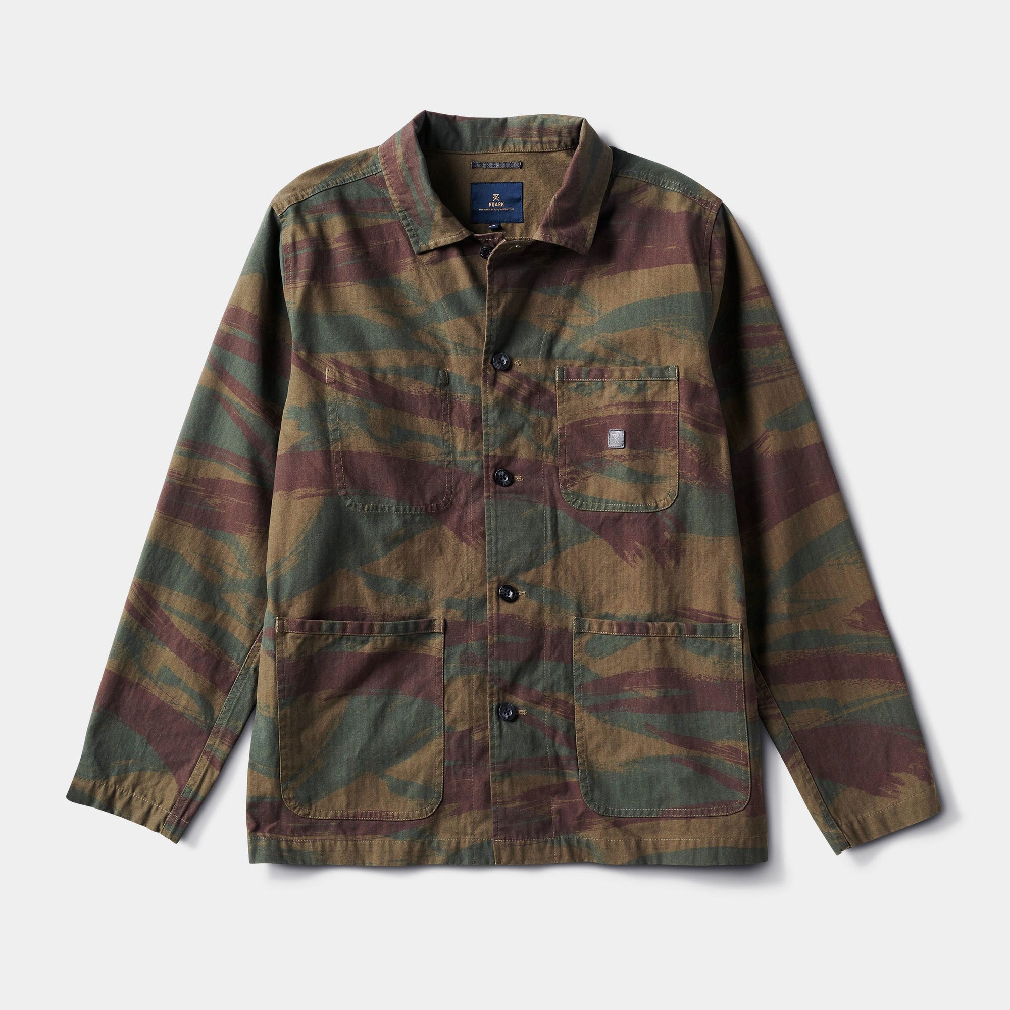 ROARK - ATLAS JACKET Waxed cotton - Camo